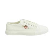 Gant Tidlösa Låga Sneakers White, Herr