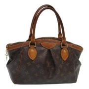 Louis Vuitton Vintage Pre-owned Canvas handvskor Brown, Dam