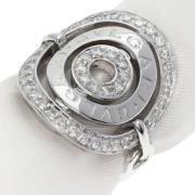 Bvlgari Vintage Pre-owned Silver ringar Gray, Dam