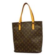 Louis Vuitton Vintage Pre-owned Canvas axelremsvskor Brown, Dam