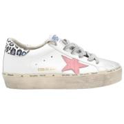 Golden Goose Leopard Sneakers - Hi Star Laminated White, Dam