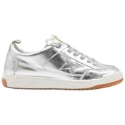 Golden Goose Yeah Silver Metal Sneakers Gray, Herr