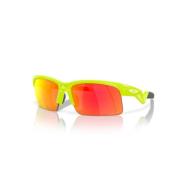 Oakley Sportiga solglasögon för utomhusaktiviteter Yellow, Unisex