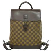 Louis Vuitton Vintage Pre-owned Canvas louis-vuitton-vskor Brown, Dam