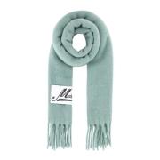 Marni Alpaca Blend Sage Green Scarf Green, Herr