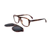 Eyewear by David Beckham Stiliga solglasögon för män Brown, Unisex