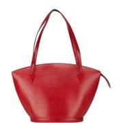 Louis Vuitton Vintage Pre-owned Laeder louis-vuitton-vskor Red, Dam