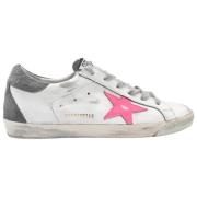 Golden Goose Vit Fuxia Star Sneakers White, Dam