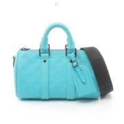 Louis Vuitton Vintage Pre-owned Laeder louis-vuitton-vskor Blue, Dam