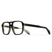 Cutler And Gross Stiliga Svart Havana Optiska Glasögon Black, Unisex