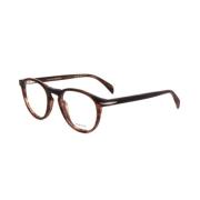 Eyewear by David Beckham Klassiska Svarta Solglasögon Brown, Unisex