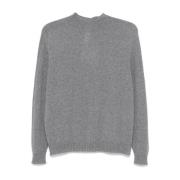 Twinset Mellan Grå Turtleneck Tröja Gray, Dam