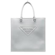 Prada Vintage Pre-owned Laeder prada-vskor Gray, Dam