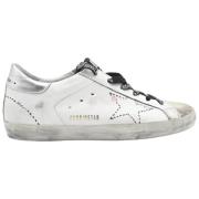 Golden Goose Vit Silverstjärna Sneakers White, Dam