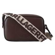 Karl Lagerfeld Camerabag K/Circle Perforated Brown, Dam