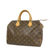 Louis Vuitton Vintage Pre-owned Canvas handvskor Brown, Dam