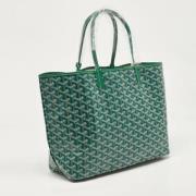 Goyard Vintage Pre-owned Canvas totevskor Green, Dam