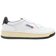 Autry Låg Topp Läder Sneakers Vit/Svart White, Herr