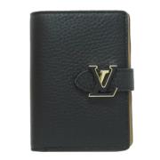 Louis Vuitton Vintage Pre-owned Laeder plnbcker Black, Dam