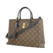 Louis Vuitton Vintage Pre-owned Canvas louis-vuitton-vskor Brown, Dam