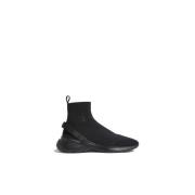 Dsquared2 Svarta platta skor Fly Sneakers Black, Herr