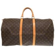 Louis Vuitton Vintage Pre-owned Canvas louis-vuitton-vskor Brown, Dam