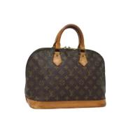 Louis Vuitton Vintage Pre-owned Canvas handvskor Brown, Dam