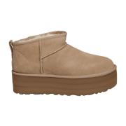 UGG Ultra Mini Platform Mockastövlar Brown, Dam