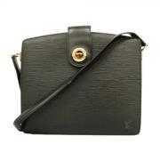 Louis Vuitton Vintage Pre-owned Tyg louis-vuitton-vskor Black, Dam