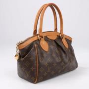 Louis Vuitton Vintage Pre-owned Laeder handvskor Brown, Dam