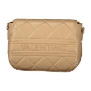 Valentino by Mario Valentino Beige Axelväska med Justerbar Rem Beige, ...