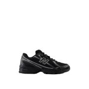 New Balance Svart Mesh Låg-Top Reflekterande Sneakers Black, Dam