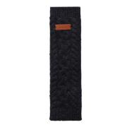 Isabel Marant Kabelstickade Fingerlösa Ullhandskar Black, Herr