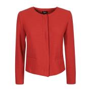 Marella Polyester och Viskos Jacka Red, Dam