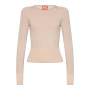 Diesel Sweater M-Sleshs Pink, Dam