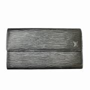 Louis Vuitton Vintage Pre-owned Laeder plnbcker Black, Dam