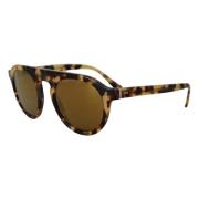 Dolce & Gabbana Elegant Sköldpadda Jazz Solglasögon Brown, Dam