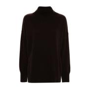 Roberto Collina Ebony Sweaters för Män Brown, Dam