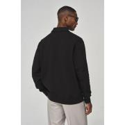 Valenza Svart Polo Zip Sweater Black, Herr