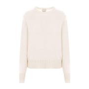 Allude Krämig Sweater Kollektion Beige, Dam