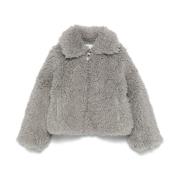 Stella McCartney Grå Jacka för Flickor Aw24 Gray, Dam