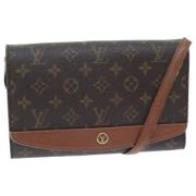 Louis Vuitton Vintage Pre-owned Canvas louis-vuitton-vskor Brown, Dam