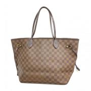 Louis Vuitton Vintage Pre-owned Tyg louis-vuitton-vskor Brown, Dam