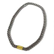 Dolce & Gabbana Pre-owned Pre-owned Metall halsband Gray, Dam