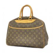 Louis Vuitton Vintage Pre-owned Canvas handvskor Brown, Dam