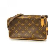 Louis Vuitton Vintage Pre-owned Tyg louis-vuitton-vskor Brown, Dam