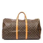 Louis Vuitton Vintage Pre-owned Canvas resvskor Brown, Dam