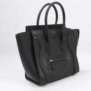 Celine Vintage Pre-owned Laeder handvskor Black, Dam