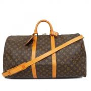 Louis Vuitton Vintage Pre-owned Tyg louis-vuitton-vskor Brown, Dam