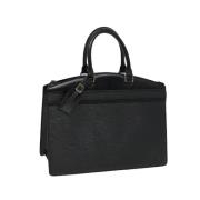 Louis Vuitton Vintage Pre-owned Tyg handvskor Black, Dam